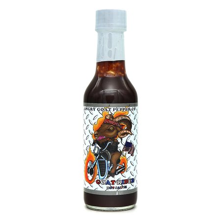ANGRY GOAT Pepper Co. Goat Rider Hot Sauce 5 oz AGGRHS
